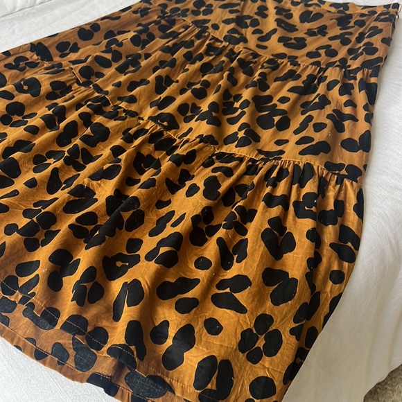 Long cheetah skirt, size 16 - Picture 2 of 8